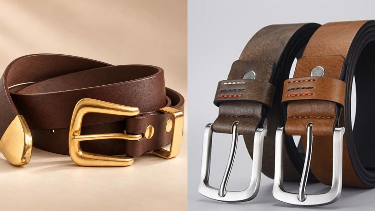 Best Genuine &amp; Reversible Leather Belts Under ₹699 on Amazon Great Indian Festival