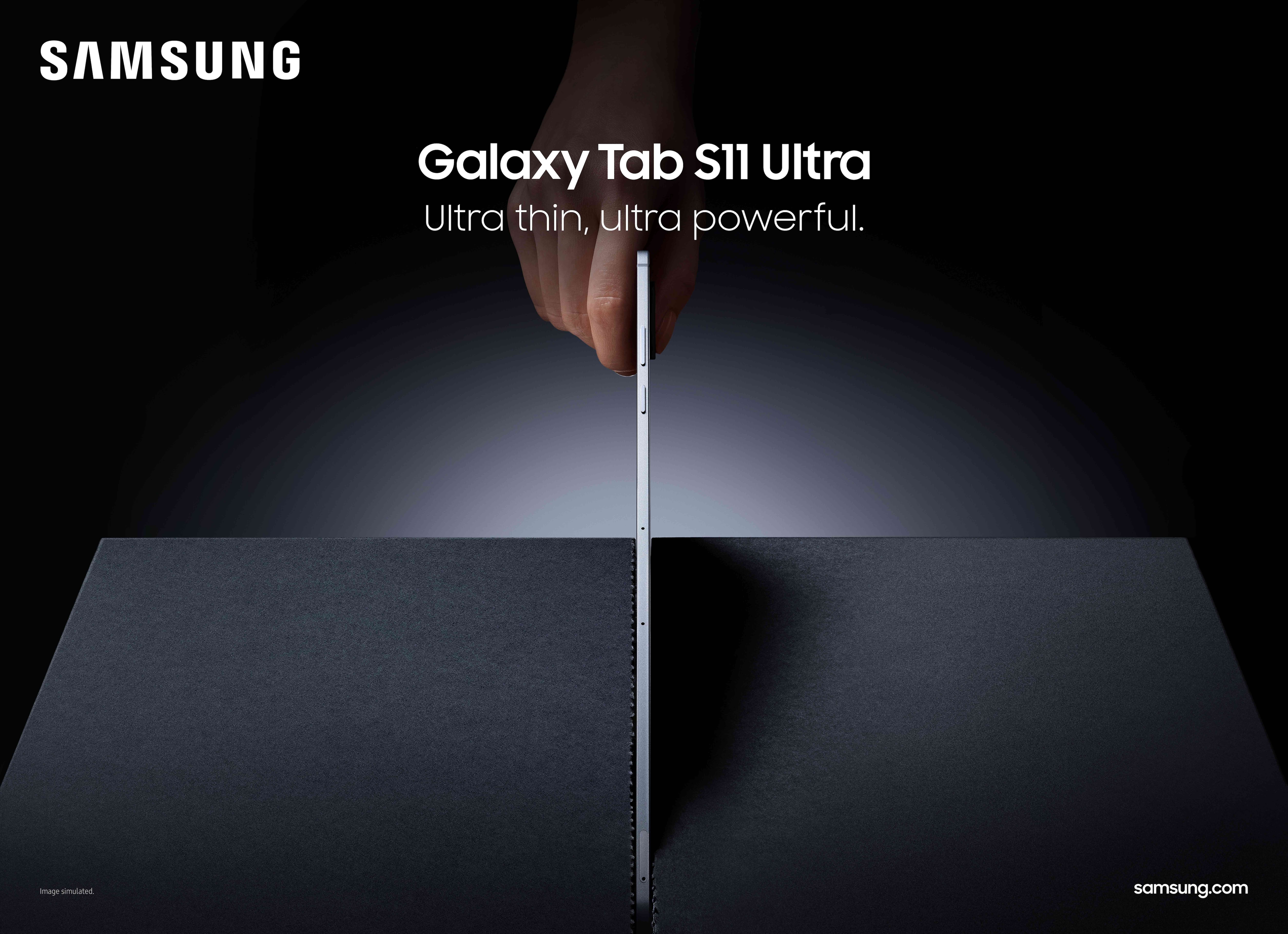 004 lifestyle galaxy tabs11 ultra silver feature visuals thin 2p s11 ultra
