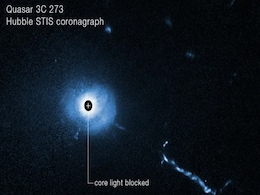 Hubble Captures Closest View of Quasar 3C 273, Revealing Mysterious Structures Hubble Captures Closest View of Quasar 3C 273, Revealing Mysterious Structures