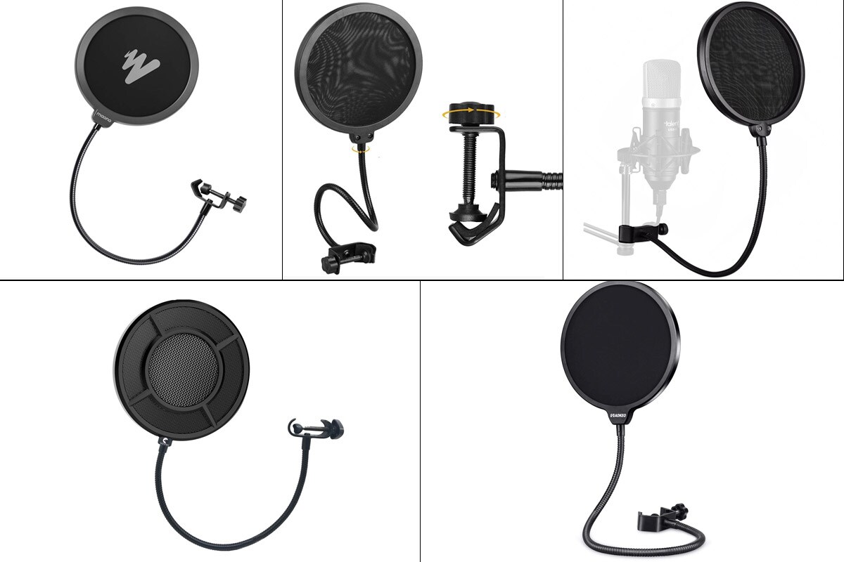 different pop filters