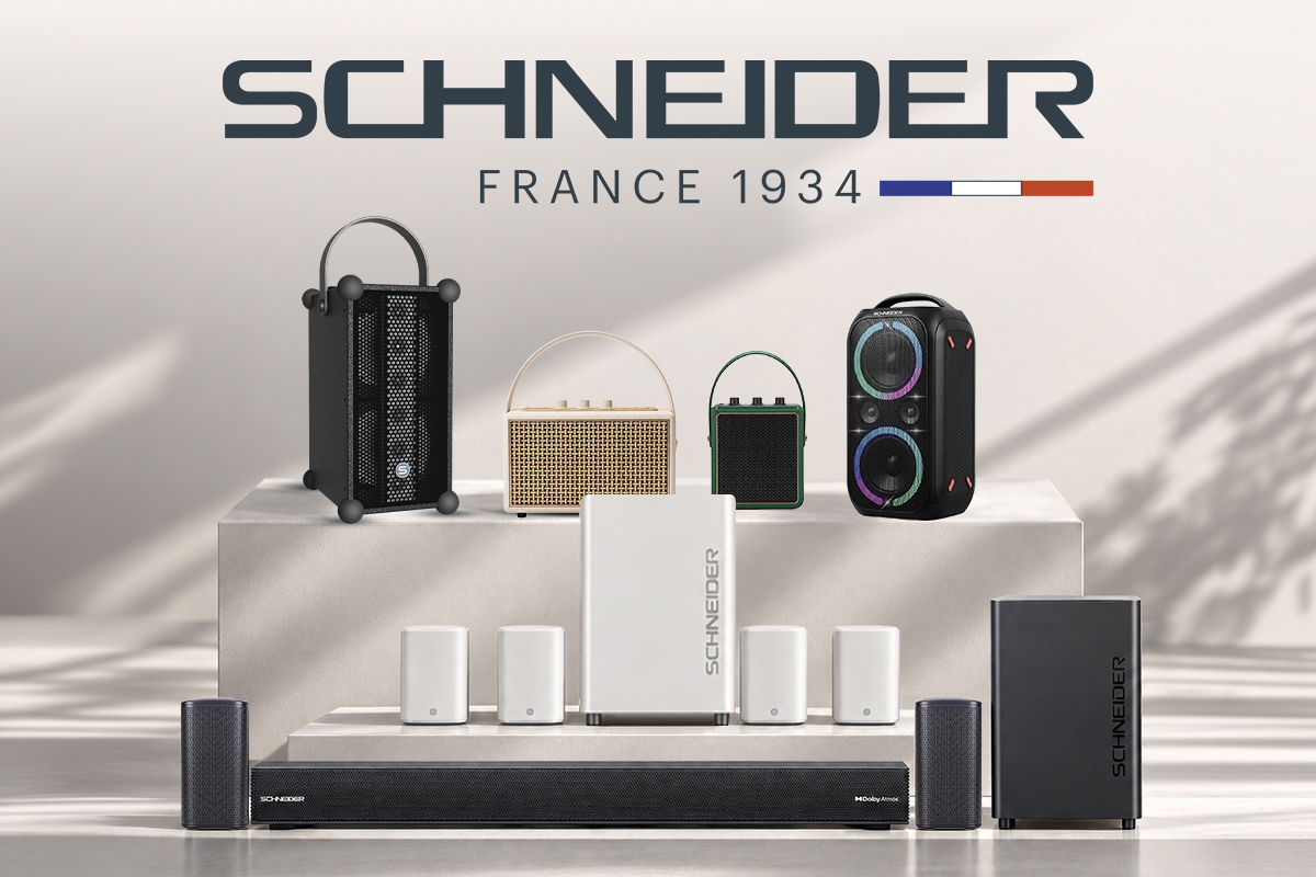 Schneider Brings 90 Years of French Consumer Electronics Heritage to India With a New Audi