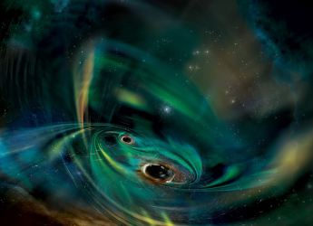 NASA&#039;s Swift Observatory Discovers Twin Black Holes Disturbing Galactic Gas Clouds