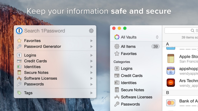 1 password download mac