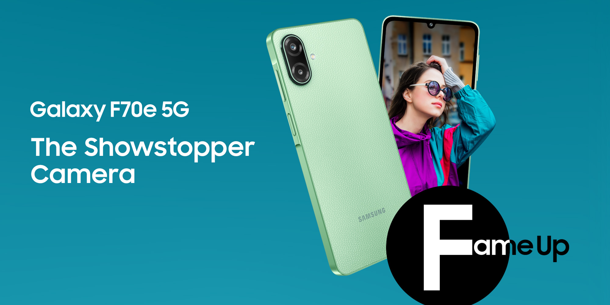 Samsung Galaxy F70e 5G Puts the Spotlight on Portraits, 120Hz Smoothness and Long Battery Backup