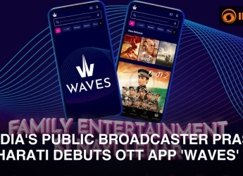 Prasar Bharati Launches &#039;Waves&#039; OTT Platform with Live TV, Regional Shows, and More