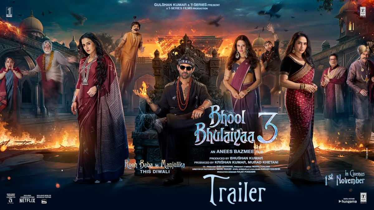 Bhool Bhulaiyaa 3 OTT Release Date: Kartik Aaryan's Horror-Comedy Arrives on Netflix