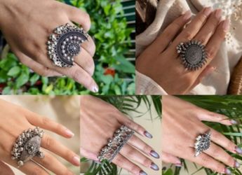 Statement Big Rings for Women That Give Any Outfit a Bold, Festive Upgrade