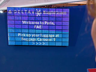 Delta Airlines Launches &#039;Parallel Reality&#039; Personalised Flight Information Board At Detroit Metropolitan Airport