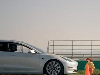 Video: Self-Driving Tesla Car Fails to Detect Child-Sized Dummy on Road