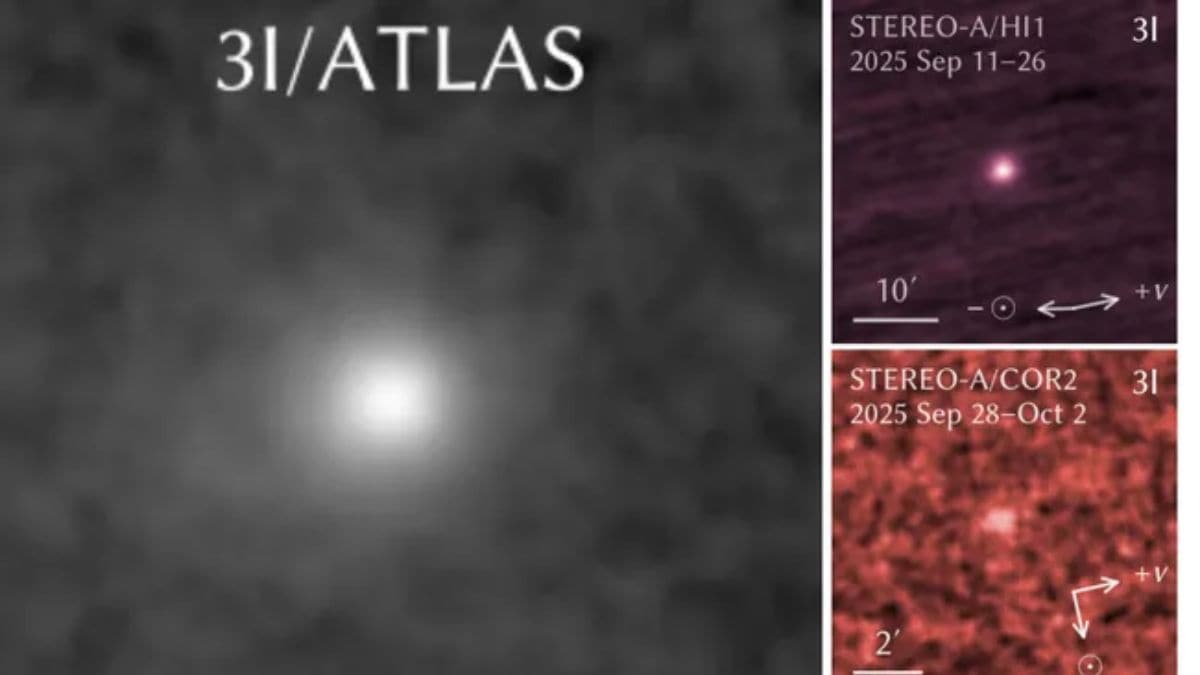 Interstellar Visitor 3I/ATLAS Brightens Faster Than Expected, Surprising Scientists