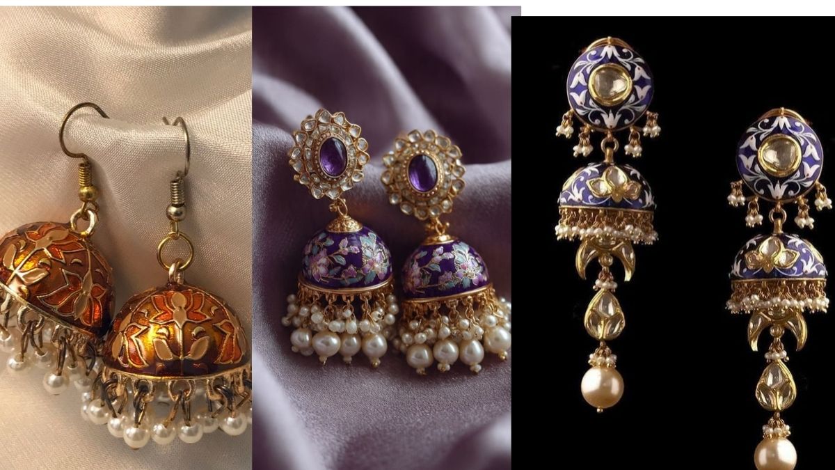 Best Meenakari Jhumka Earrings Under ₹449: Traditional Ethnic Jewellery Picks