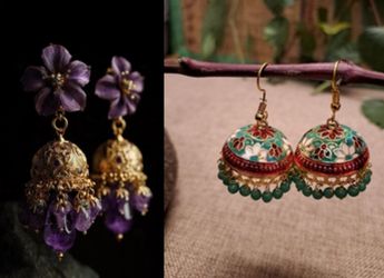 Best Meenakari Jhumka Earrings Under ₹449: Traditional Ethnic Jewellery Picks