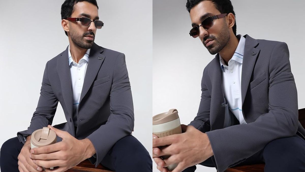 5 Best Blackberrys Slim-Fit Formal Blazers Under ₹6,999 for Wedding Season