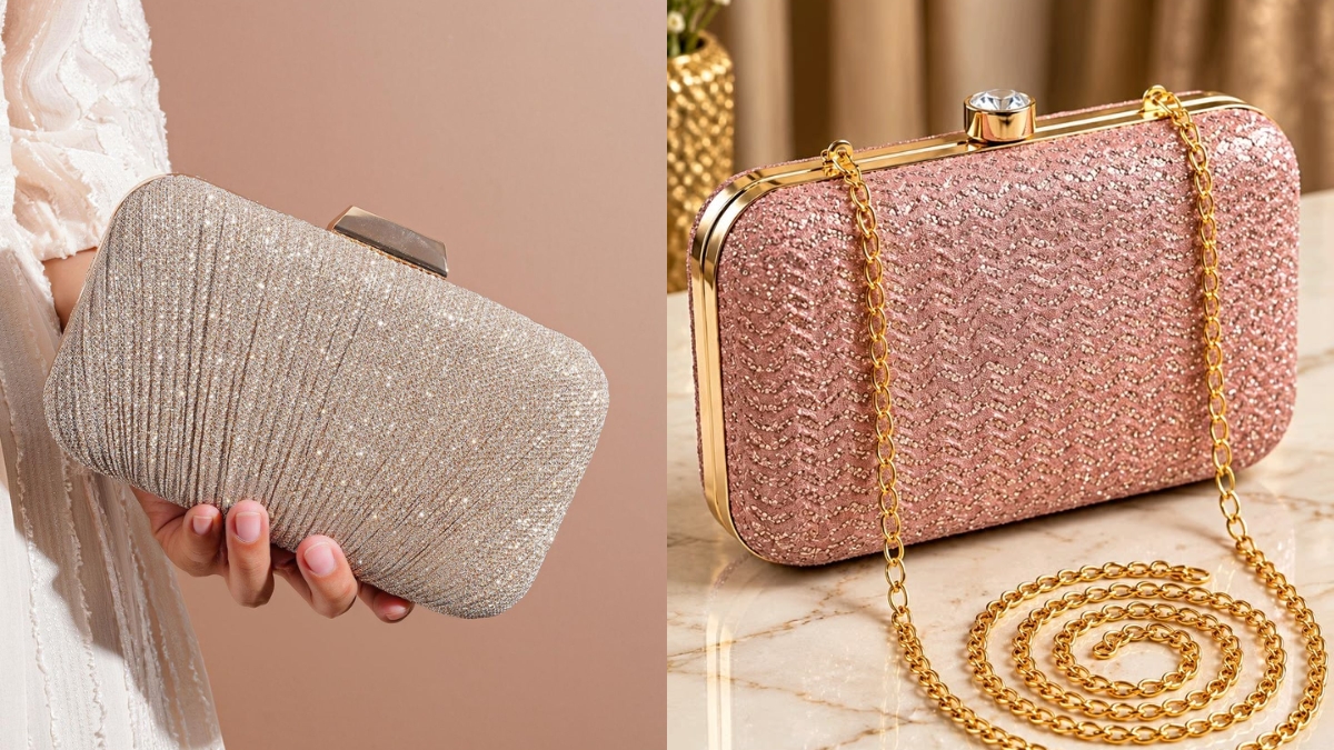Best Party-Ready Clutch Purses for Women: Glitter, Metallic &amp; Box Clutches