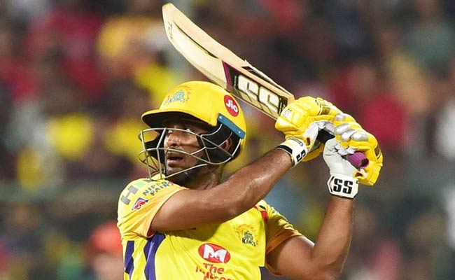 CSK vs SRH: अंबाती रायुडु का 62 गेंदों पर नाबाद शतक, चेन्नई की 8 विकेट से जीत