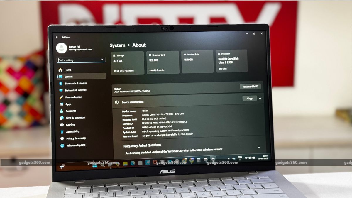 6 Asus Vivobook S14