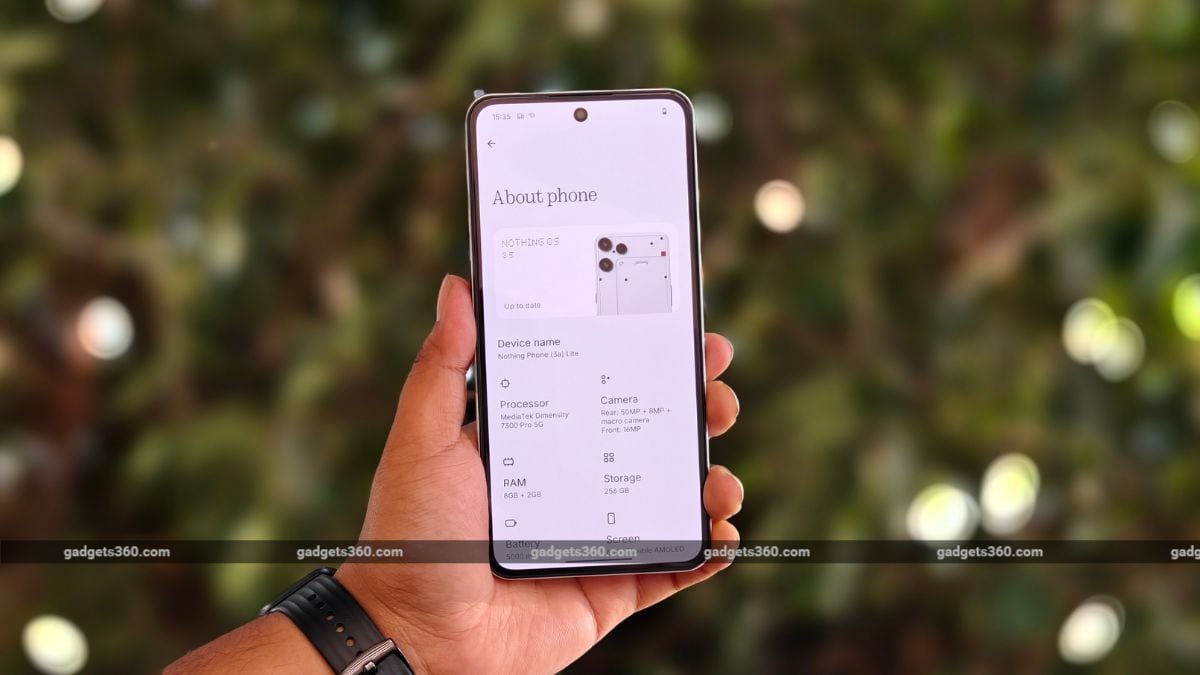 6 Nothing Phone 3a Lite