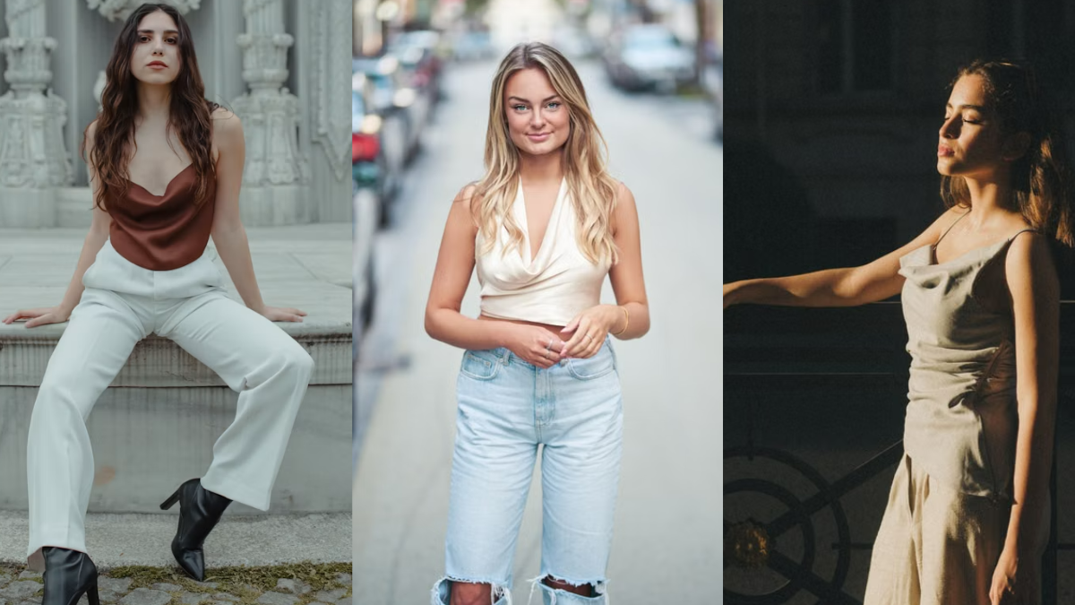 Turn Heads on a Budget: 5 Satin Cowl Neck Tops Under ₹699 for Club Night