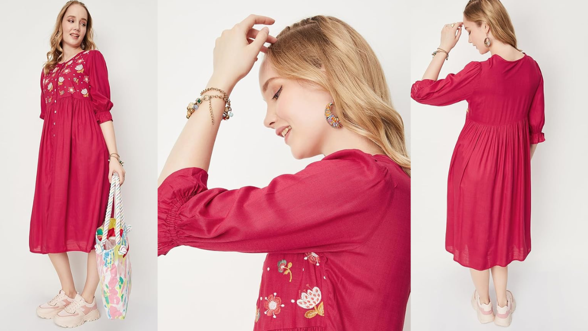 Top Cotton Midi Dress For Women: Comfort Meets Elegance