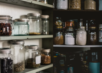 Aesthetic & Durable Glass Storage Jar for Organizing Kitchen & Home Essentials
