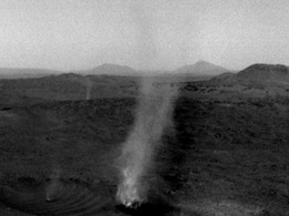 NASA's Perseverance Rover Captures One Dust Devil Devouring Another NASA's Perseverance Rover Captures One Dust Devil Devouring Another