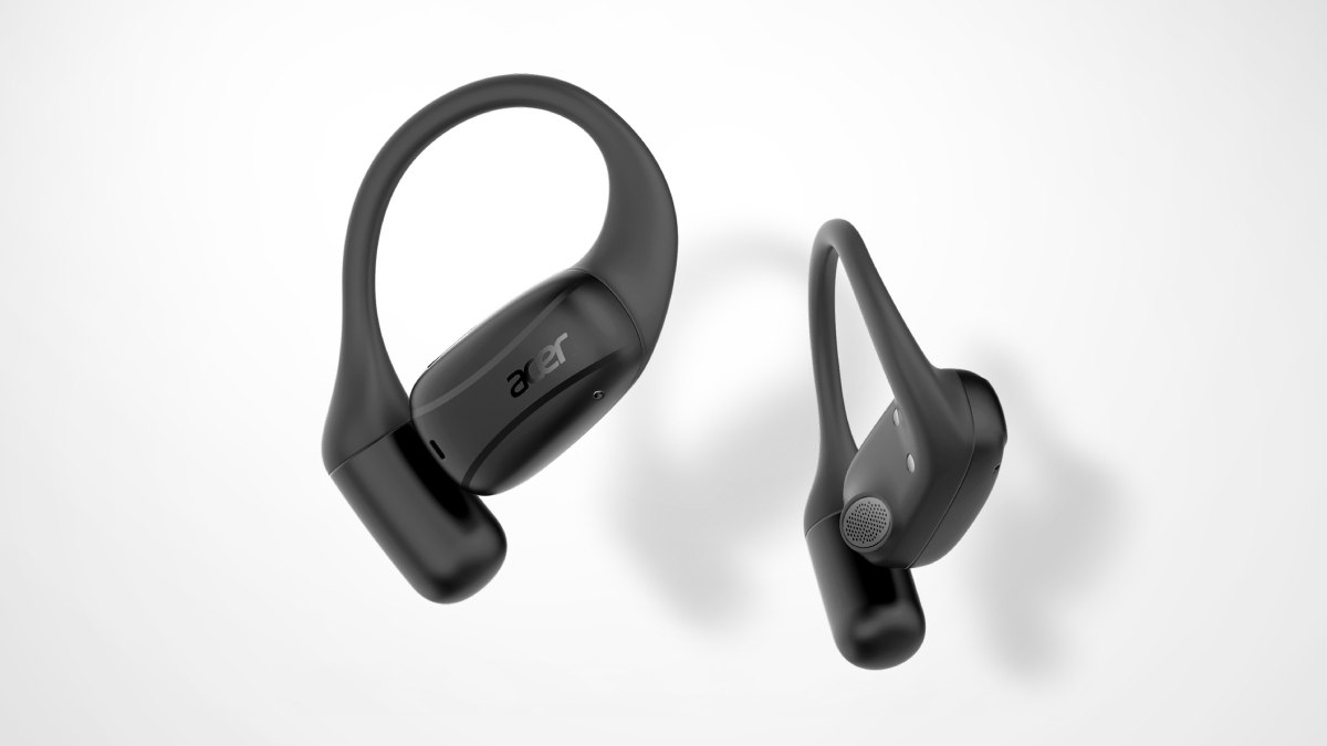 Acer AI TransBuds With Ear-Hook Design Unveiled at Computex 2025