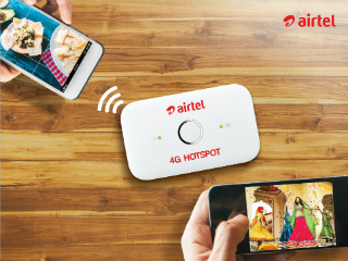 Airtel 4G Hotspot Now Available With Prepaid, Postpaid Plan Options With Up to 126GB Data