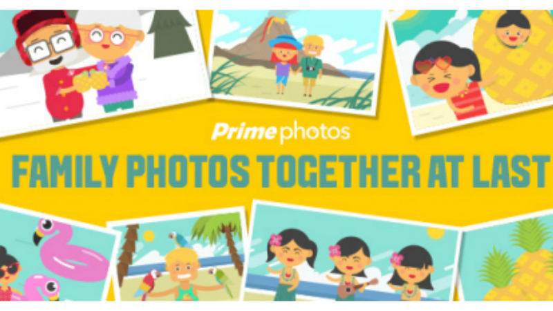 Amazon Introduces Family Vault to Share Prime Photos' Free Storage With Others