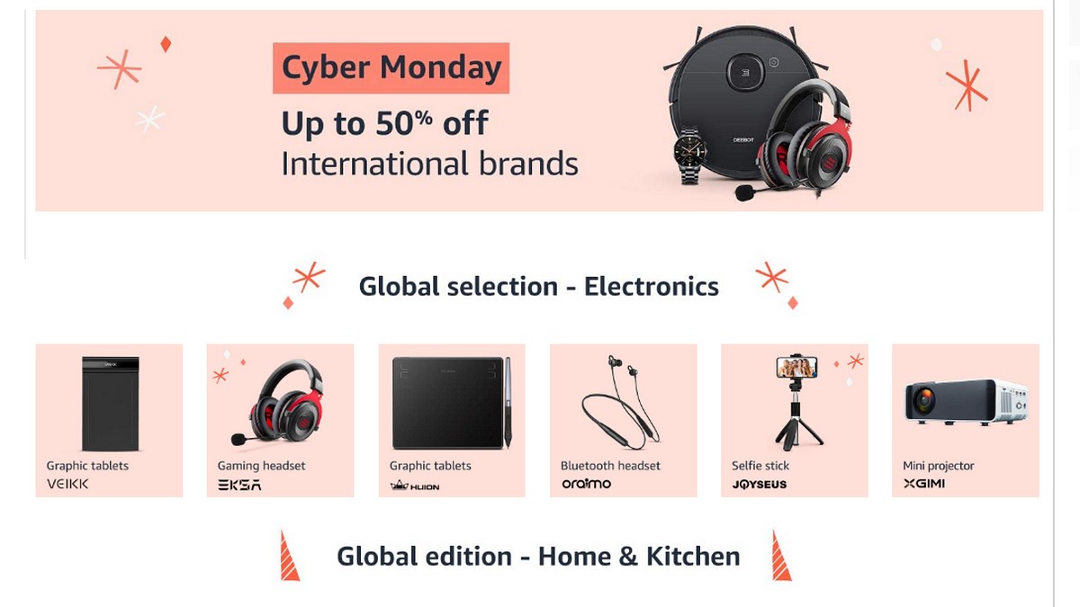 Amazon India Cyber Monday Sale Brings Up to 50 Percent Off on International Brands