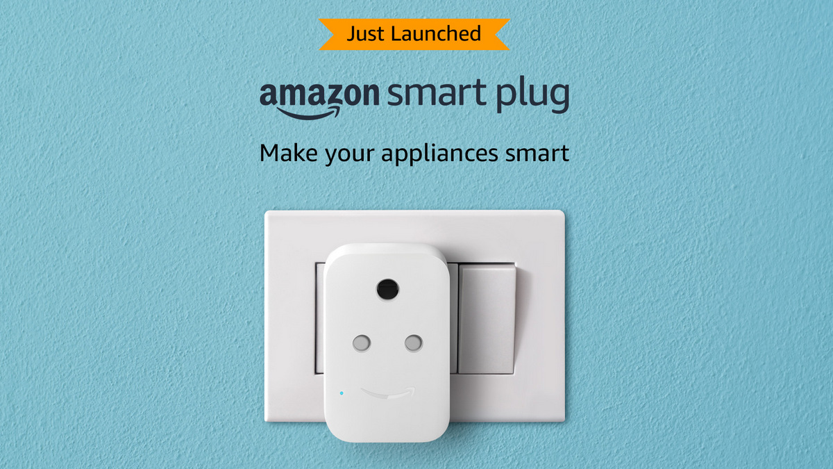 Amazon Smart Plug With Alexa Support Launched in India, Priced at Rs. 1,999