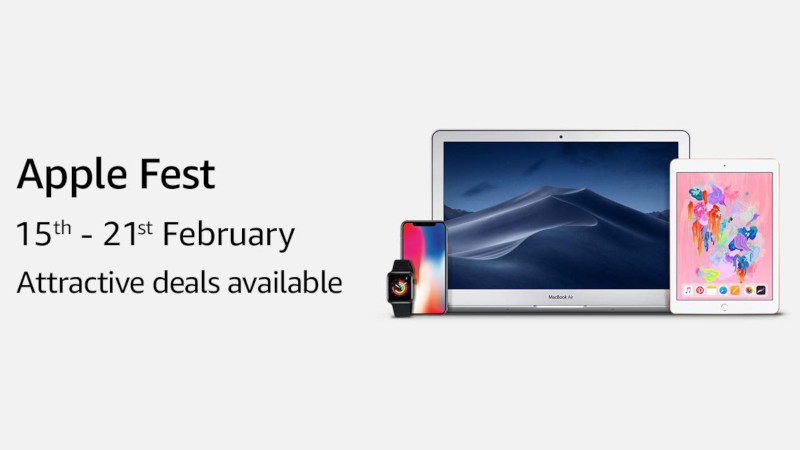 Amazon Apple Fest: iPhone XS, iPhone XS Max, iPhone XR, MacBook Air, and Others Get Discounts