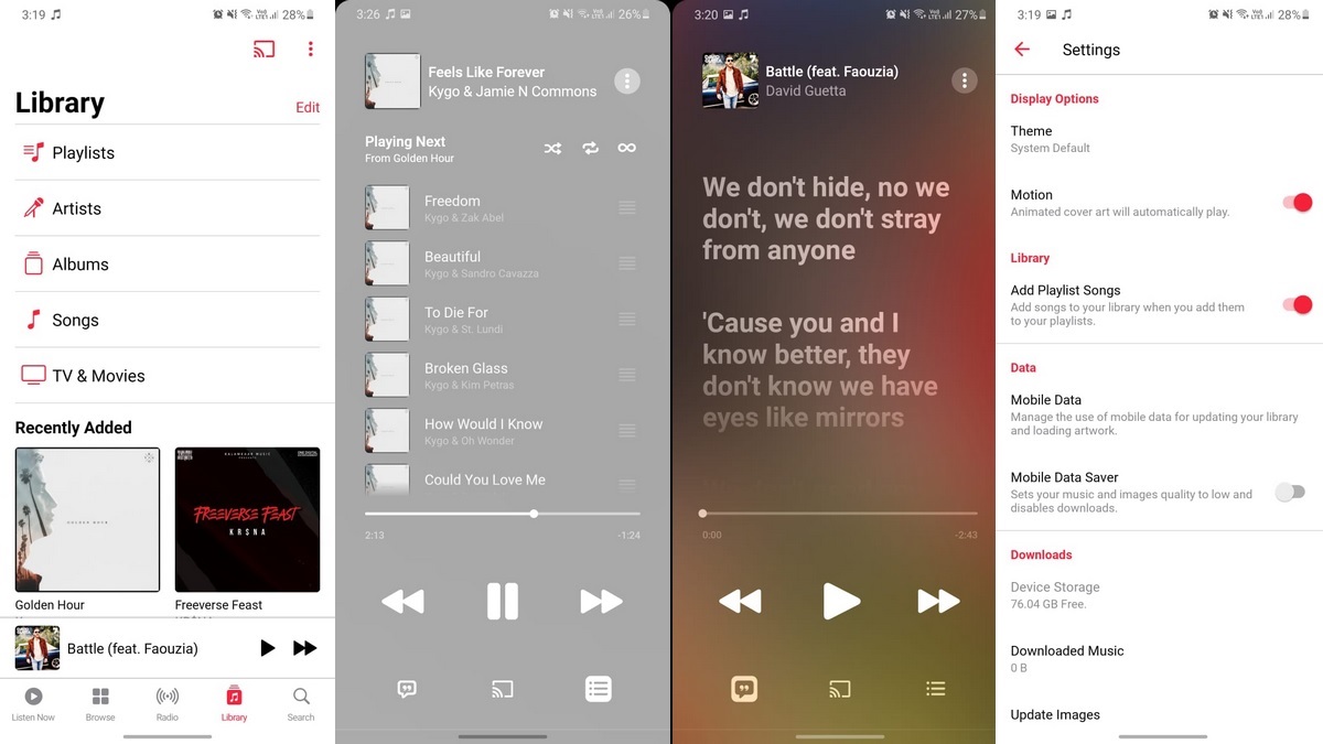 Apple Music Version 3.4 Released for Android With Autoplay Feature, Mobile Data Settings, and More