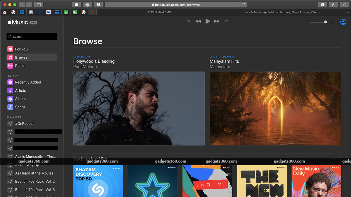 Apple Music Web Player Beta Is Now Live, Said to Work in All Browsers