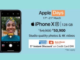 Amazon Apple Days Sale Now Live: iPhone XS Discount, Rs. 6,000 Bank Discount on iPhone 11, and More Deals