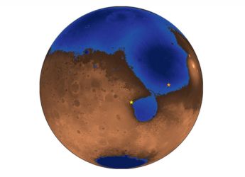 Ancient Martian Ocean Shoreline Discovered Beneath Surface by Zhurong Rover