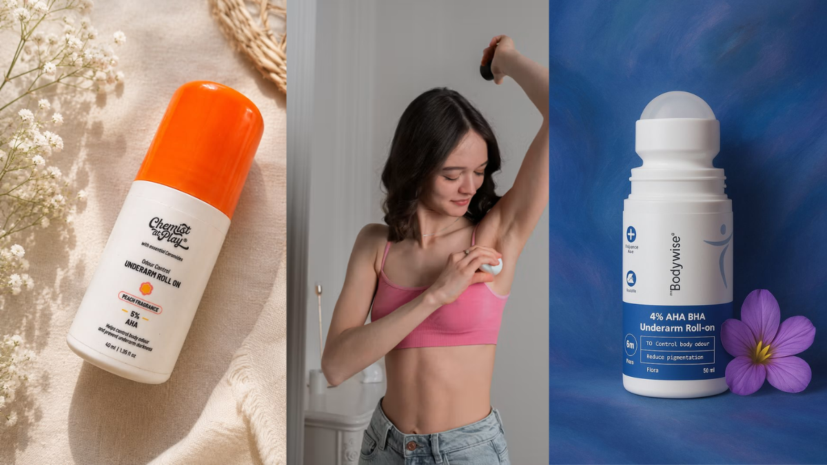 5 Best Exfoliating Underarm Roll-Ons Under ₹349 for Smooth, Even Skin Tone