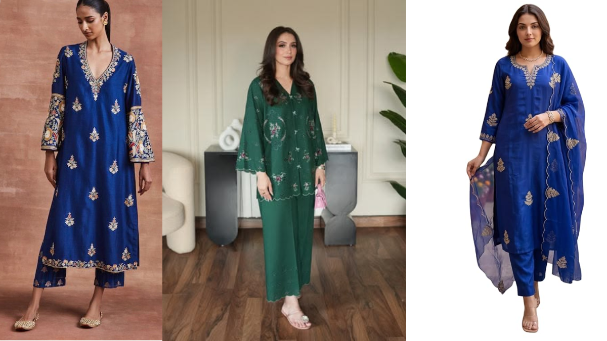 5 Chanderi Silk Kurta Sets for Women Under ₹2,599 for Corporate Festive Days