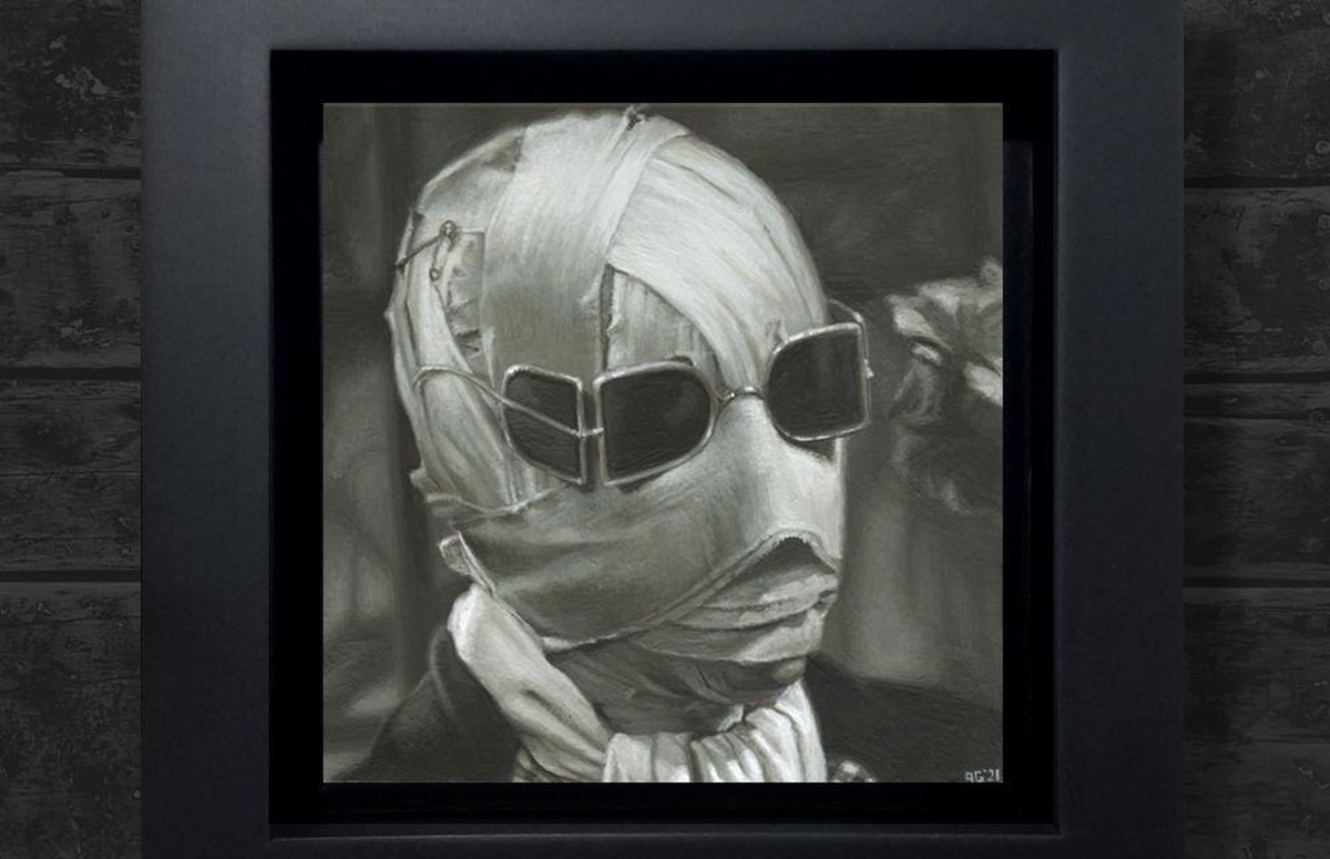 Universal Monsters Like Dracula, The Invisible Man Resurrected With Life-Like Paintings by US-Based Artist
