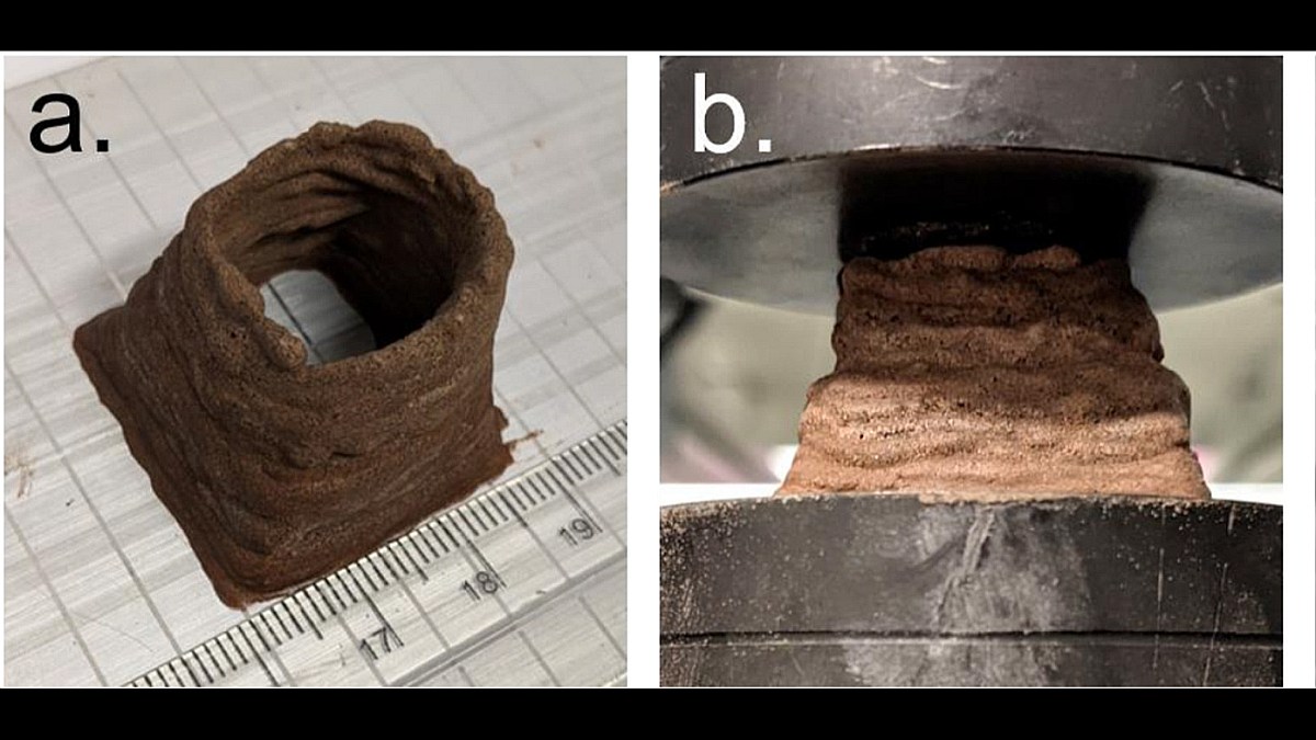 Scientists Develop Concrete From Astronaut Blood and Martian Dust to Build Homes on Mars
