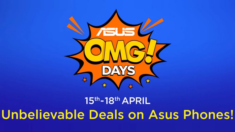 Asus OMG Days Sale on Flipkart: Asus ZenFone 5Z, ZenFone Max Pro M2, ZenFone Lite L1, More Get Discounts