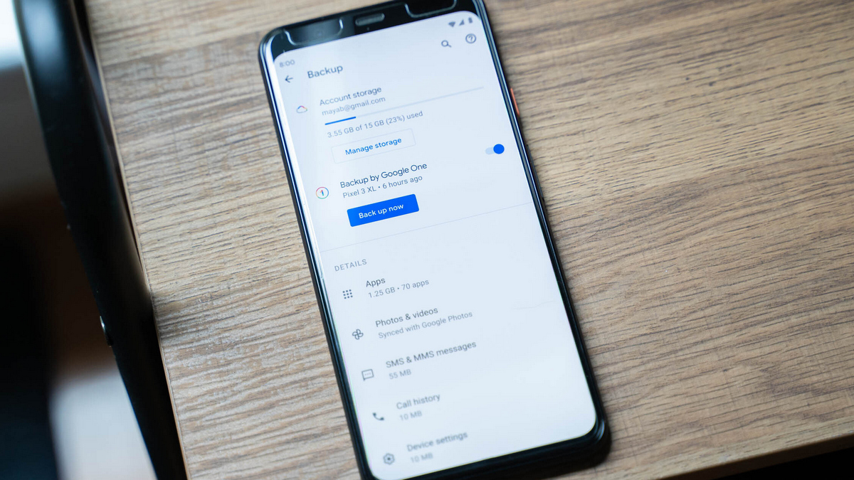 Google Updating Android Backup to ‘Backup by Google One’: Report