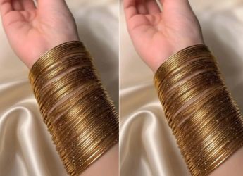 5 Gold-Plated Traditional Bangles & Kada Sets Under ₹499