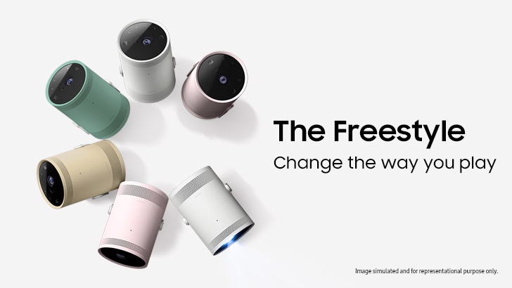 Samsung’s Freestyle Smart Portable Projector Now Available in India   