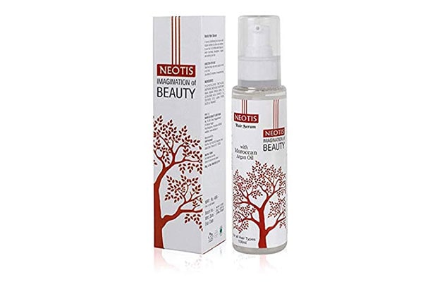 Neootis Hair Serum With Moroccan Argan - Instant Smoothing For Straightening, Frizzy Hair And Dry Hair for Men and Women