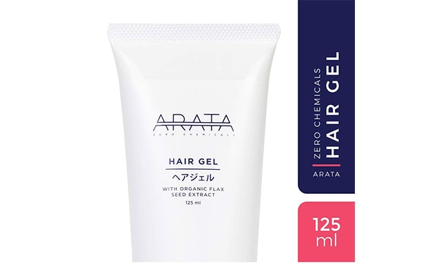 Arata Zero Chemicals Natural Hair Gel with Flax Seed Extract