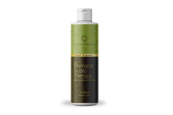 Life & Pursuits Organic Hair Oil For Hair Growth With Bhringraj, Amla, Coconut Oil & Castor Oil