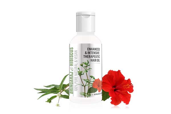 Vriddhi Intensive Bhringraj and Brahmi Hair Oil with Hibiscus