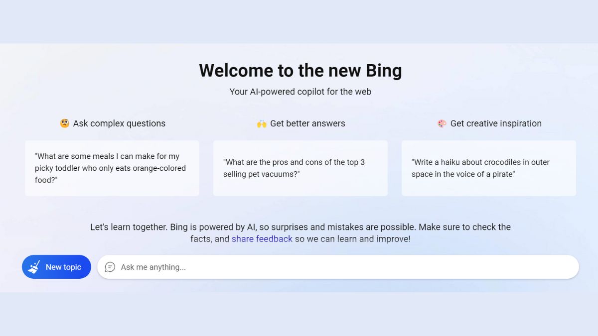 India Among Top 3 Markets for ChatGPT-Powered Bing Search Engine, Says Microsoft