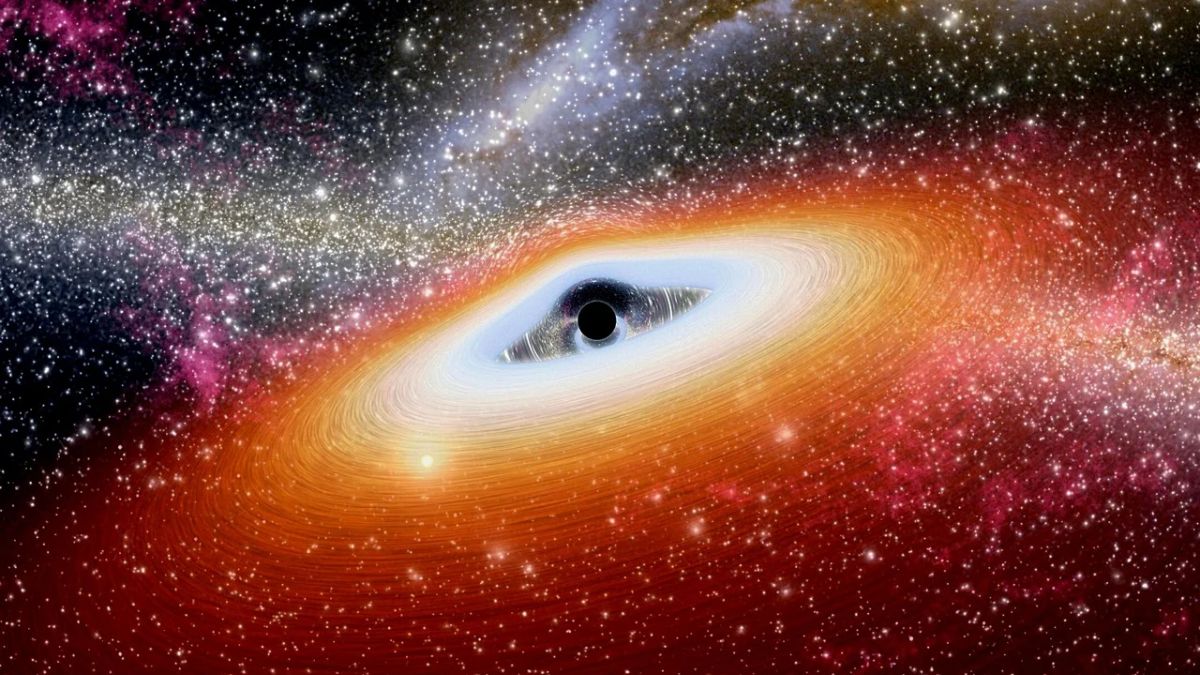Astronomers Find a 200,000-Light-Year Black Hole Jet in the Early Universe