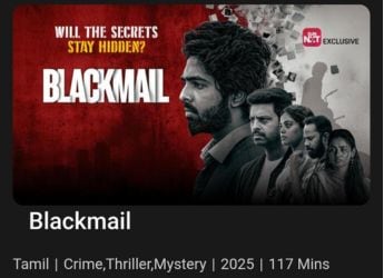 Blackmail Now Streaming Online: Know Where to Watch This Tamil Crime Thriller Movie